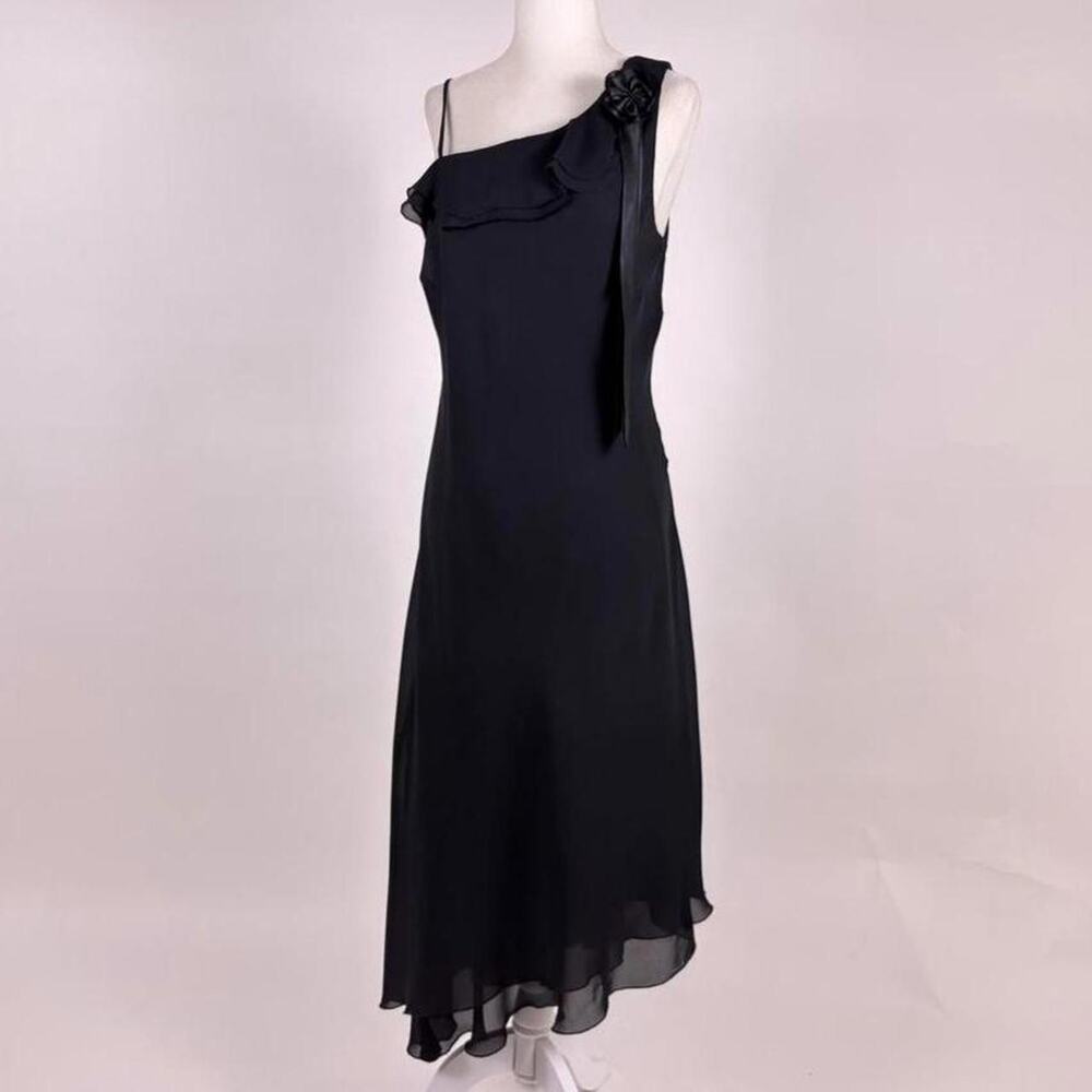 Vintage 90s whimsigoth asymmetrical hem dress